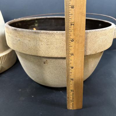 LOT 231: Vintage Neu-Deel Stoneware Bowls