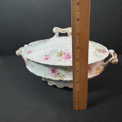 LOT 237: Beautiful China & More Collections: Limoges Covered Serving Bowls, Imperial Crown China Austria, R&S Germany