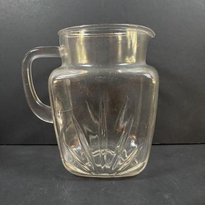 LOT 241: Yellow Swirl Bowl USA, Nantucket Hand Crafted Basket, Swanky Swig Kraft Juice Glasses & More