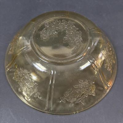 LOT 249: Vintage Amber Depression Glass Collection