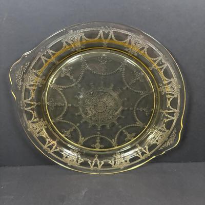 LOT 249: Vintage Amber Depression Glass Collection