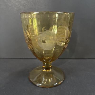 LOT 249: Vintage Amber Depression Glass Collection