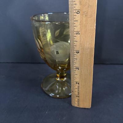 LOT 249: Vintage Amber Depression Glass Collection