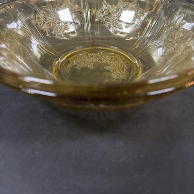 LOT 249: Vintage Amber Depression Glass Collection