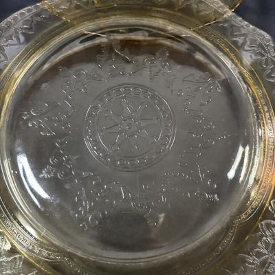 LOT 249: Vintage Amber Depression Glass Collection