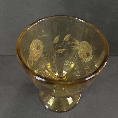 LOT 249: Vintage Amber Depression Glass Collection