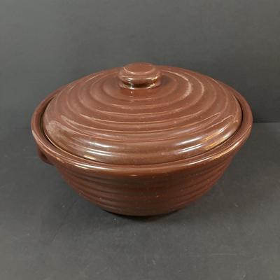 LOT 252: Vintage Potter Bowls featuring a Redware Bowl