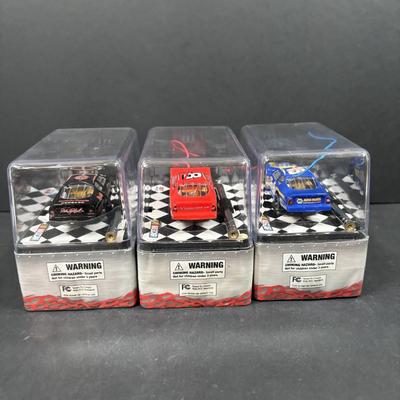LOT 263: NASCAR Wide Open 1:64 scale Radio Controlled Cars (NIP)