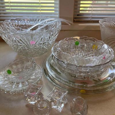 Sale Photo Thumbnail #192: Punch Bowl, Salad bowl, and more