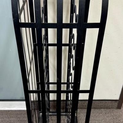 Wrought Iron Wine Rack