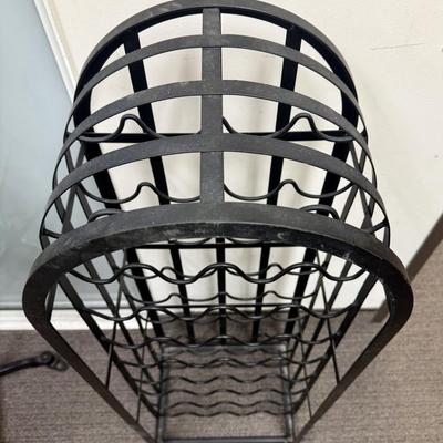 Wrought Iron Wine Rack