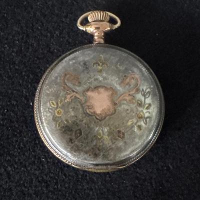 Elgin Sterling Silver .925 Pocket Watch