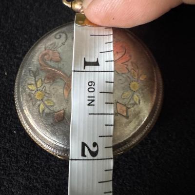 Elgin Sterling Silver .925 Pocket Watch