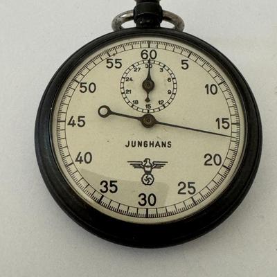 JUNGHANS KRIEGSMARINE Torpedo Stopwatch 1939-1945 German Military