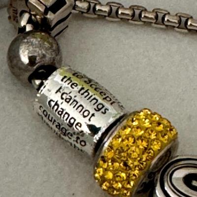 CHAMILIA BEAD / charm bracelet with box / GREEN BAY PACKERS