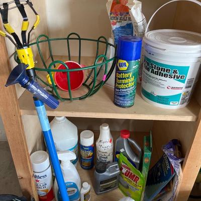 Sale Photo Thumbnail #270: Sprinkler control , boxes ,paints,hoses,sprayers, grout& misc