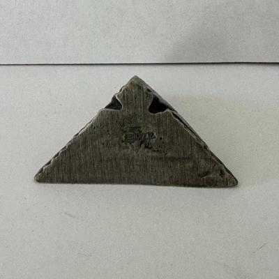 Bruce Casting pewter minimalist owl
