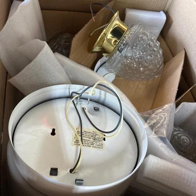 Sale Photo Thumbnail #281: Used Lights, Hinges, Door Knobs and 

Table not included