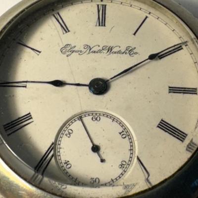 ELGIN National Sidewinder pocket watch