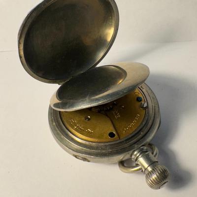 ELGIN National Sidewinder pocket watch