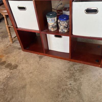 Sale Photo Thumbnail #285: Storage Stacker and bar stool