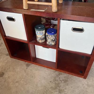 Sale Photo Thumbnail #287: Storage Stacker and bar stool
