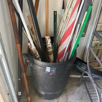Sale Photo Thumbnail #292: Curtain Rods and Misc