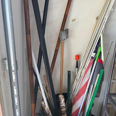 Sale Photo Thumbnail #291: Curtain Rods and Misc