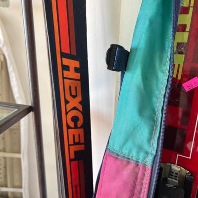 Sale Photo Thumbnail #297: Two pair of skis with Poles