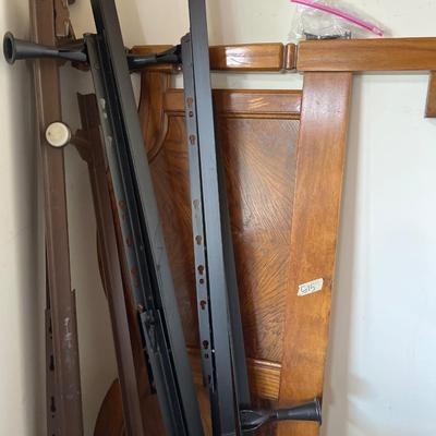 Sale Photo Thumbnail #309: Two Bed frames and headboard.