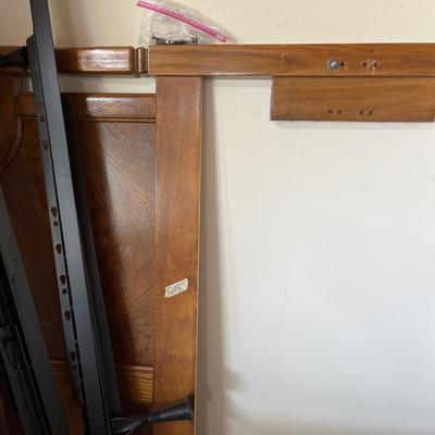 Sale Photo Thumbnail #310: Two Bed frames and headboard.