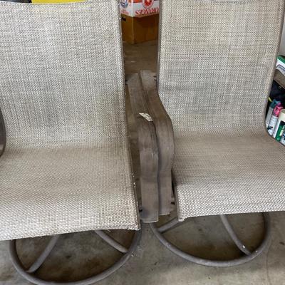Sale Photo Thumbnail #345: Two outdoor chairs rock and Swivel