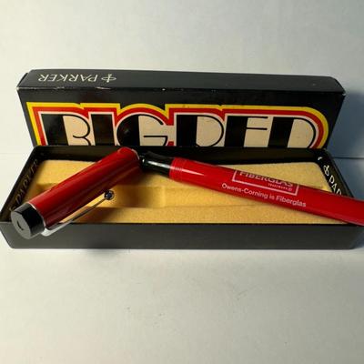 Parker "Big Red" with side advertising Owens Corning Fiberglas - New in Box
