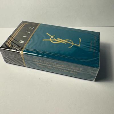 IVES SAINT LAURENT 6 packs - YSL Ives Saint Laurent Ritz unopened pack of cigarettes - Plus carton