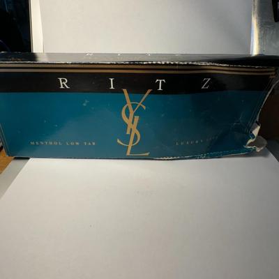 IVES SAINT LAURENT 6 packs - YSL Ives Saint Laurent Ritz unopened pack of cigarettes - Plus carton
