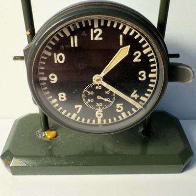 LUFTWAFFE BETRIEBSUHR German torpedo clock - Also known as Stationsuhr or Funkerunr clocks