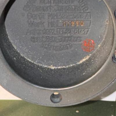 LUFTWAFFE BETRIEBSUHR German torpedo clock - Also known as Stationsuhr or Funkerunr clocks