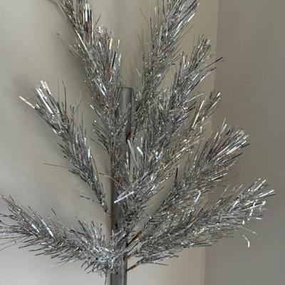 Aluminum hanging Christmas Tree - Complete with box and sleeves