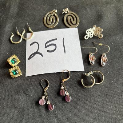 Pierced Earring Lot