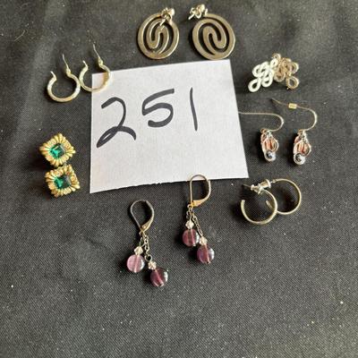 Pierced Earring Lot