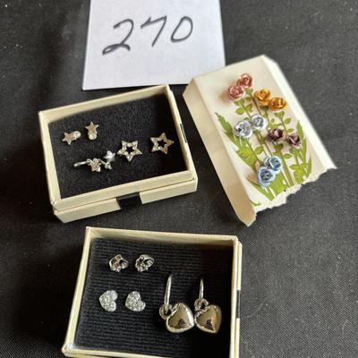 Pierced Earring Lot