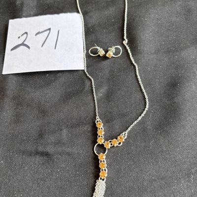 Necklace and Earring Set