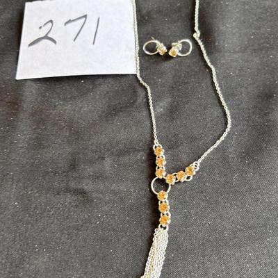 Necklace and Earring Set