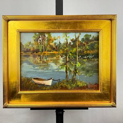 Sale Photo Thumbnail #364: Frame: 17.5" high x 21.5" wide
Art: 12" high x 16" wide