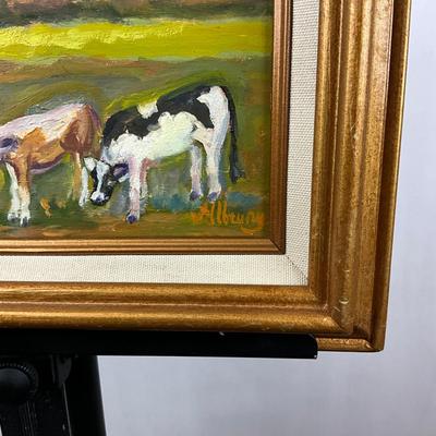 Sale Photo Thumbnail #393: Frame: 11.5" high x 13.5" wide
Art: 7.5" high x 10" wide