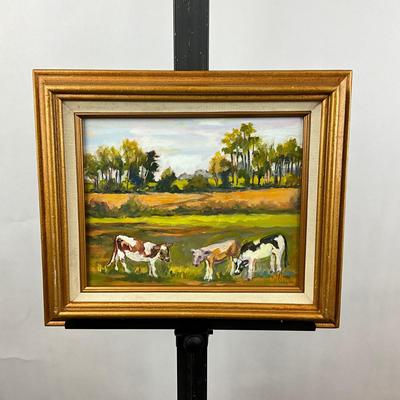Sale Photo Thumbnail #391: Frame: 11.5" high x 13.5" wide
Art: 7.5" high x 10" wide