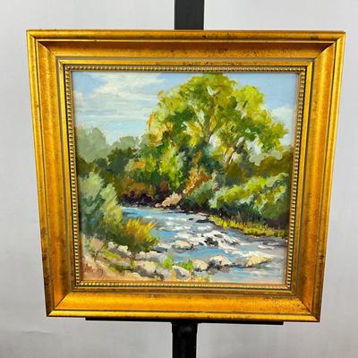 Sale Photo Thumbnail #394: Frame: 15.5" square
Art: 12" square