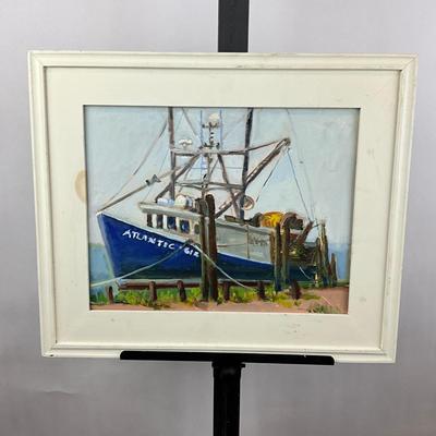 Sale Photo Thumbnail #399: Frame: 15.5" high x 18.5" wide
Art: 11" high x 14" wide