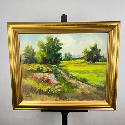 Sale Photo Thumbnail #401: Frame: 21.5" high x 24.5" wide
Art: 16" high x 20" wide