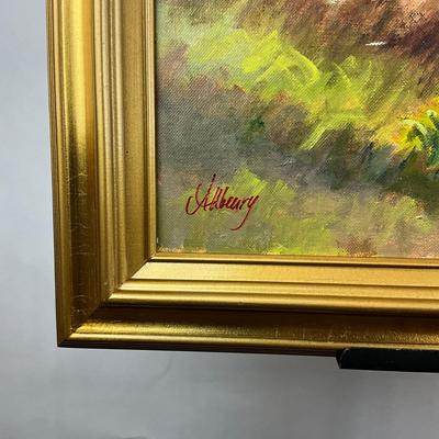 Sale Photo Thumbnail #403: Frame: 21.5" high x 24.5" wide
Art: 16" high x 20" wide